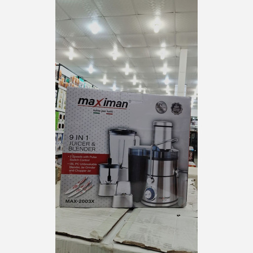 آبمیوه گیری ۹ کاره مکسی مدل Max-2003x