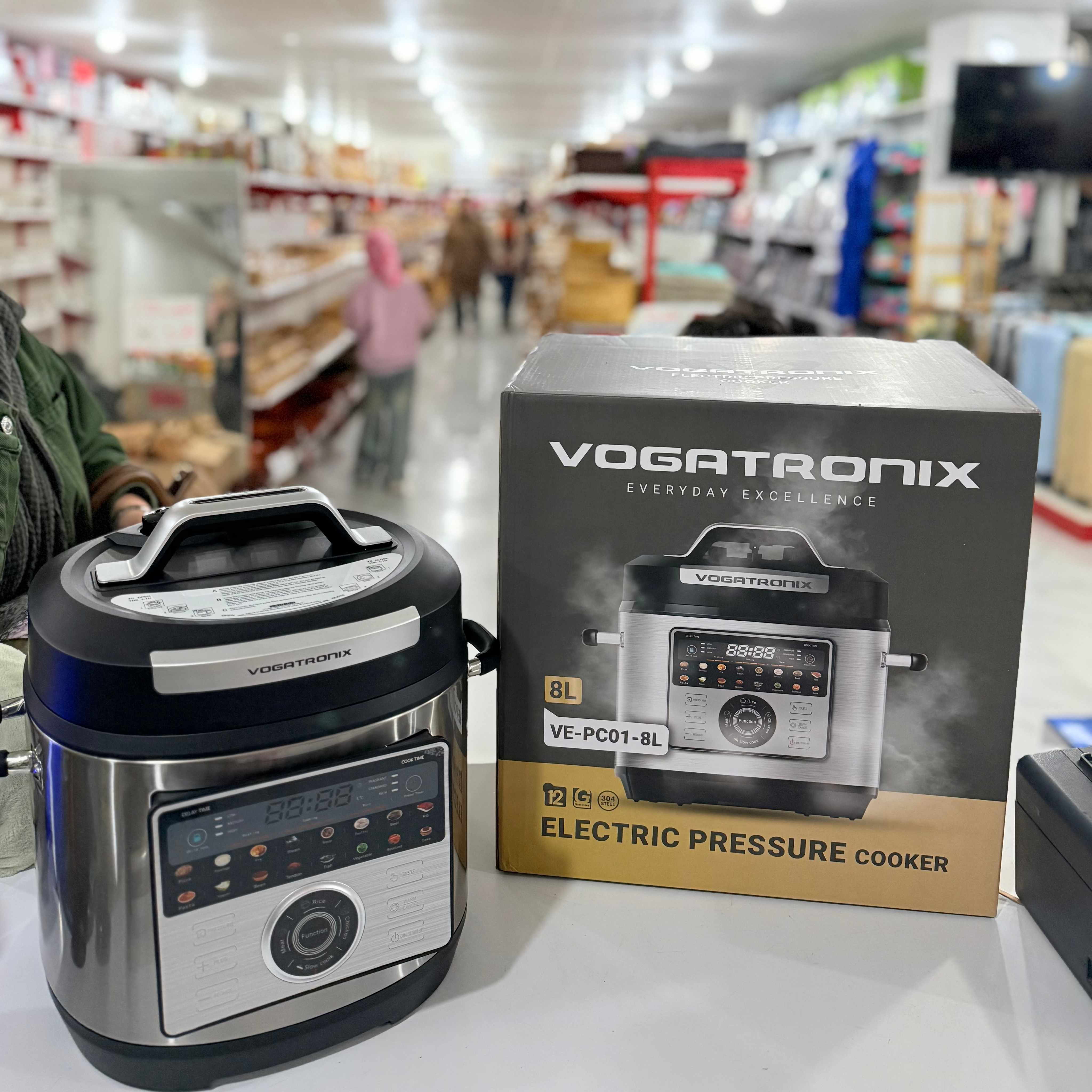زودپز برقی وگاتی VE-PC01 زودپز 8لیتری Vegati