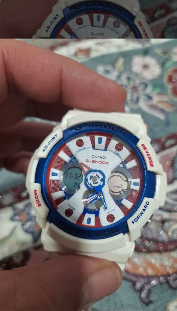 ساعت مچی مردانه جی شاک مدل GA-200RG کد 5229 در حد نو