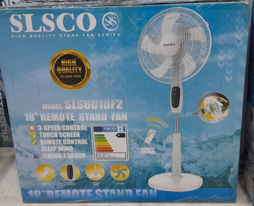 پنکه ایستاده سلسکو مدل SLS6018F2 با ۵ پره و ریموت دار