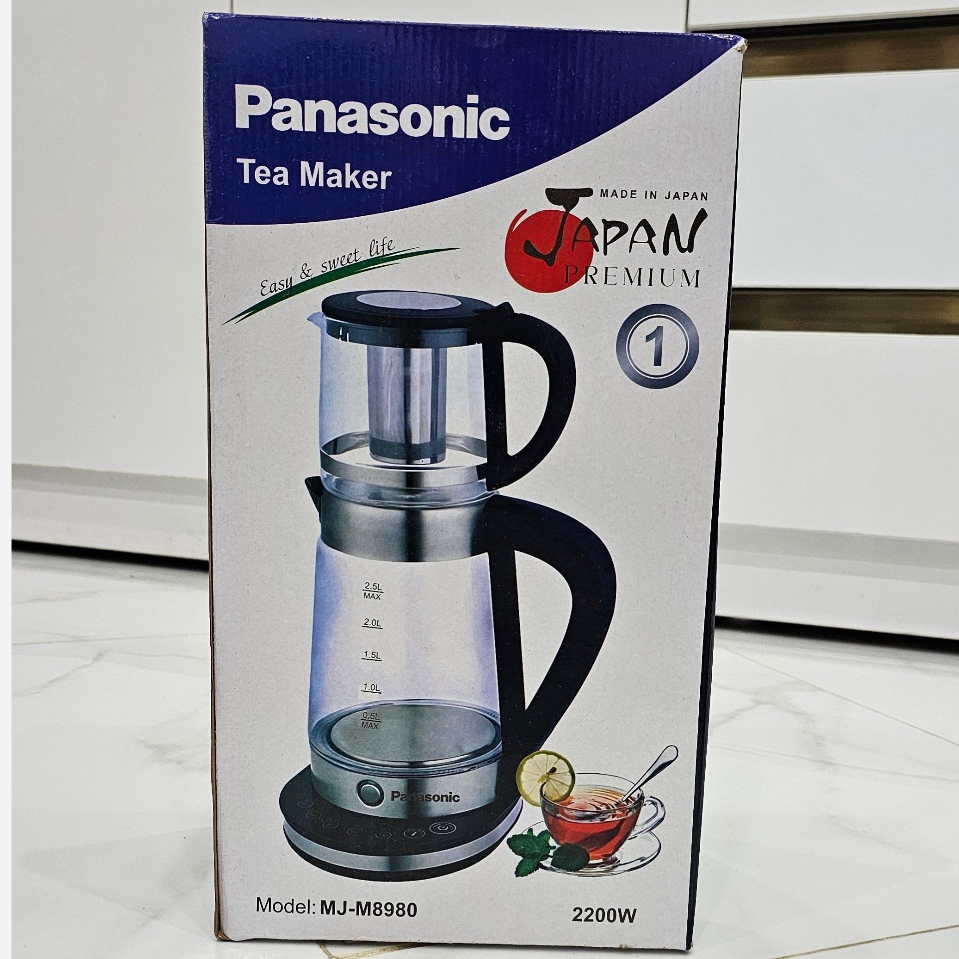 چای ساز لمسی پاناسونیک مدل MJ-M8980 ظرفیت ۲ لیتر