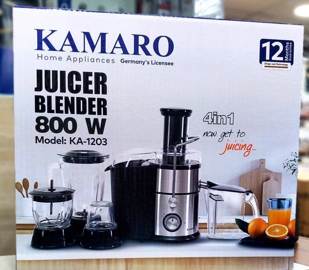 آبمیوه گیری ۴ کاره کامارو مدل KA-1203