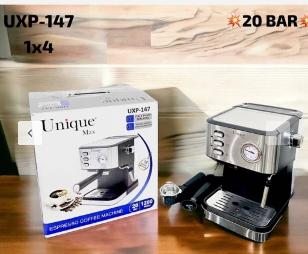 اسپرسو ساز یونیک مدل uxp147 ظرفیت ۱.۸ لیتر ۲۰ بار