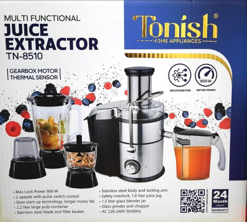 آبمیوه گیری تونیش مدل TN8510 ظرفیت ۰.۷ لیتر ۴ کاره