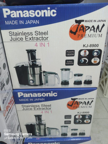آبمیوه گیری پاناسونیک مدل KJ-8900 ظرفیت ۲ لیتر ۴ کاره