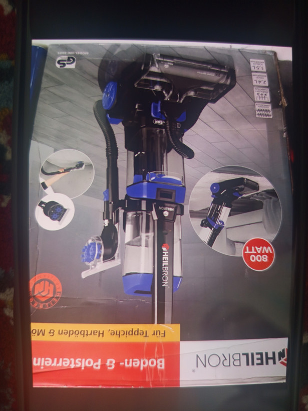 فرش شوی هیلبرون مدل HN-4085 کارکرده ( فقط یکبار استفاده شده از یک فرچه)