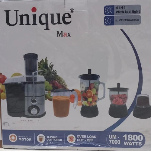 آبمیوه گیری چهار کاره یونیک مدل UM7000 ظرفیت ۶.۲ لیتر